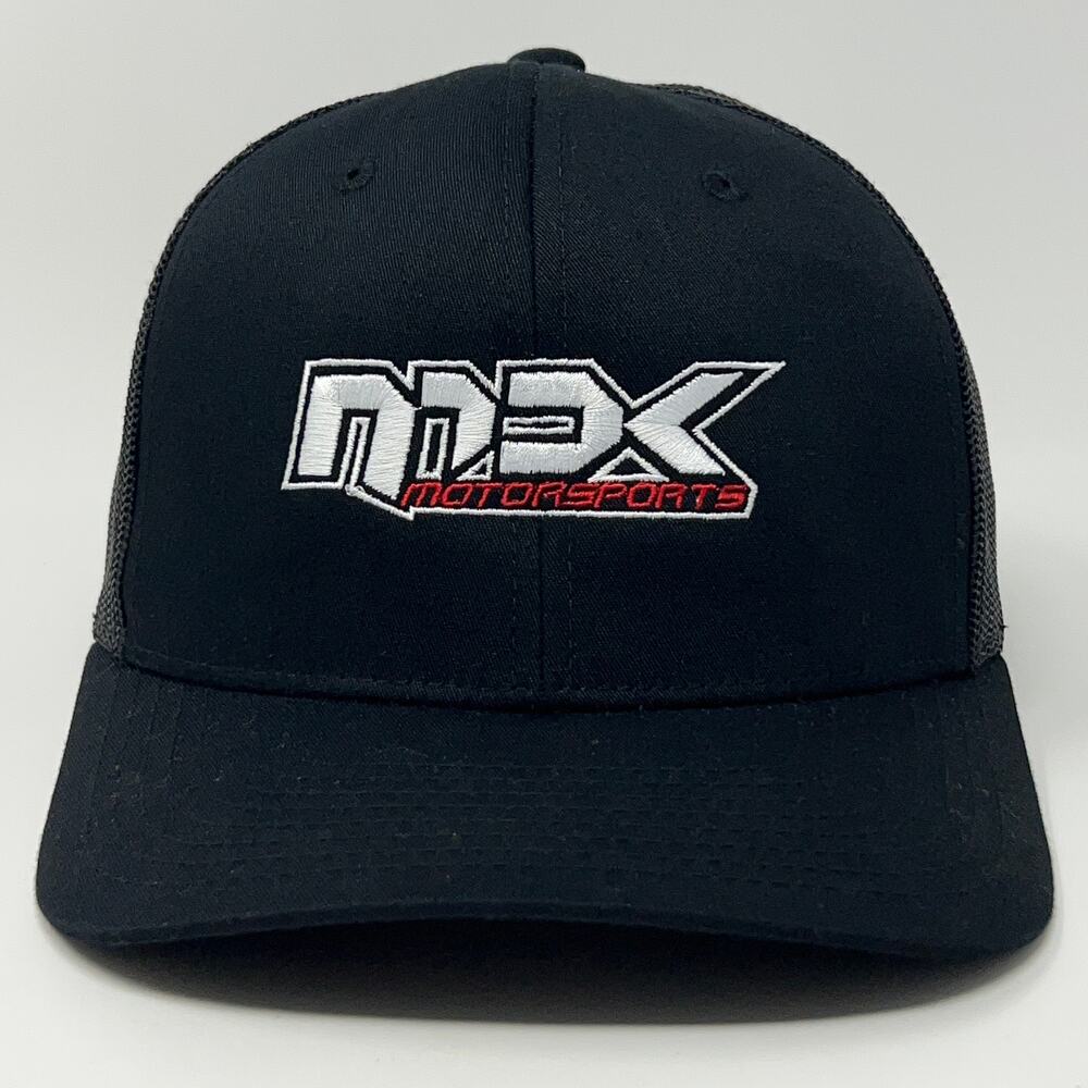 MDK Motorsports Trucker Hat Baseball Cap Auto Racing Supercross Snapback Black